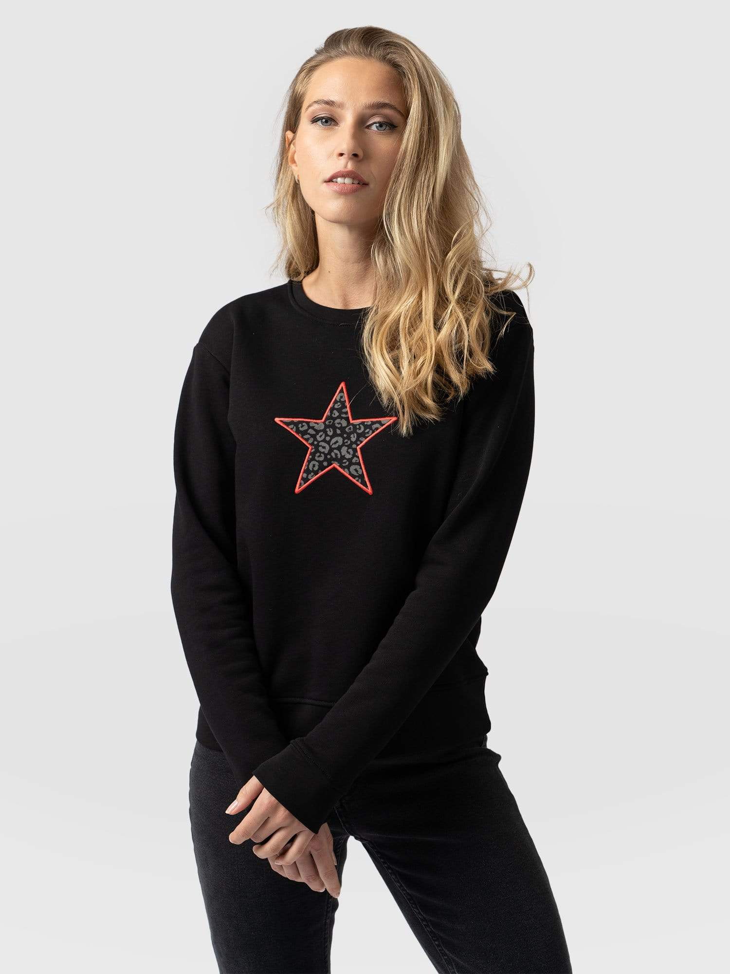 Stellar Sweater Black - Women's Sweaters | Saint + Sofia® EU